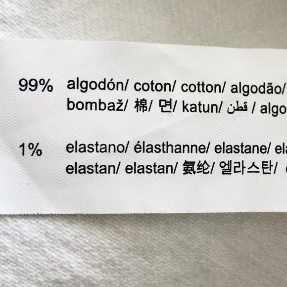 Zara, White, Denim, Dress, Size XS, Snap Up, Long Sleeve, New With Tags - Picture 15 of 16